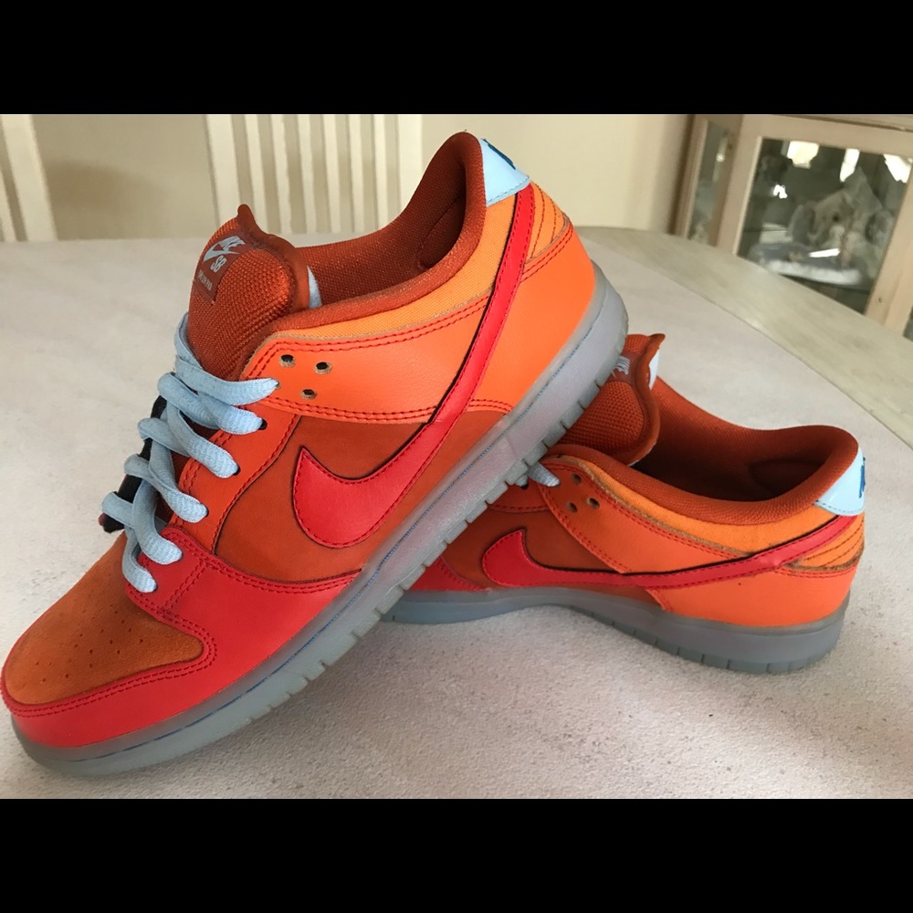 Nike Air Force 1 Dunk low pro fire and ice orange